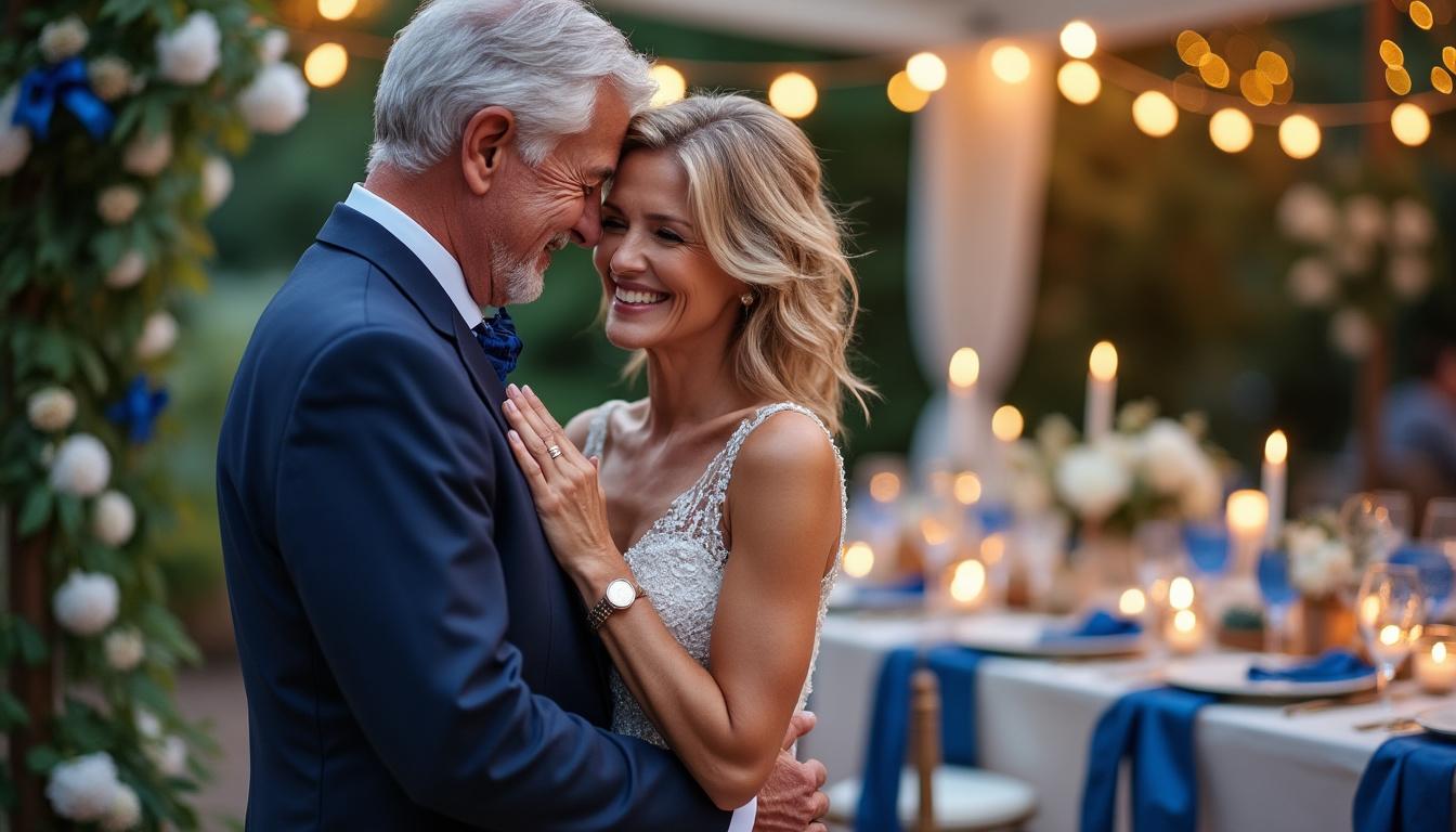 célébrez 45 ans d'amour et d'engagement avec les noces de saphir, un symbole précieux de fidélité et de bonheur partagé.