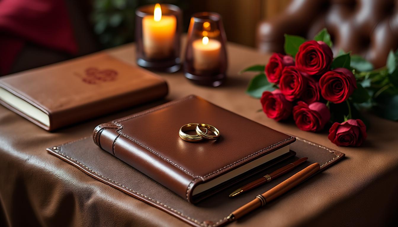 découvrez la signification des noces de cuir et comment célébrer vos cinq ans de mariage avec des idées symboliques et originales.