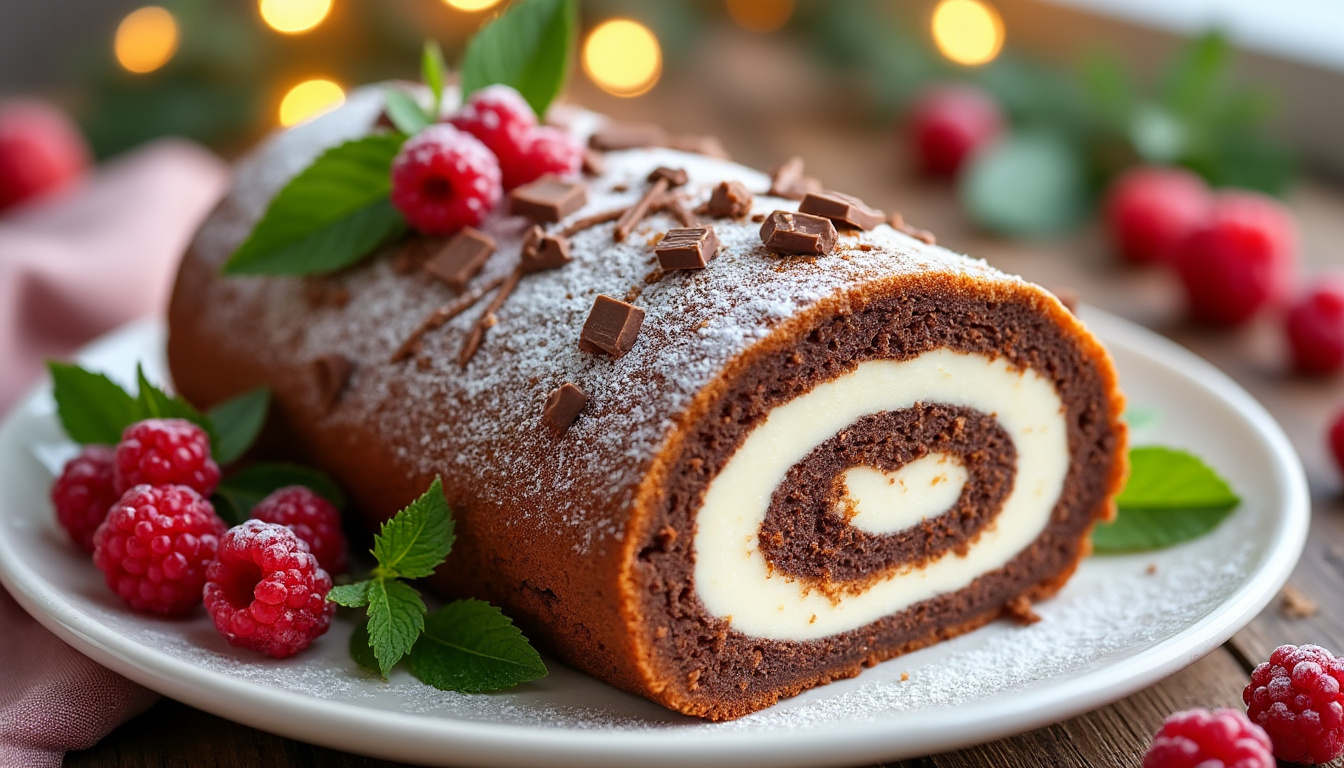 découvrez nos astuces pour préparer une bûche de noël facile, légère et savoureuse, idéale pour un dessert gourmand sans excès pendant les fêtes.