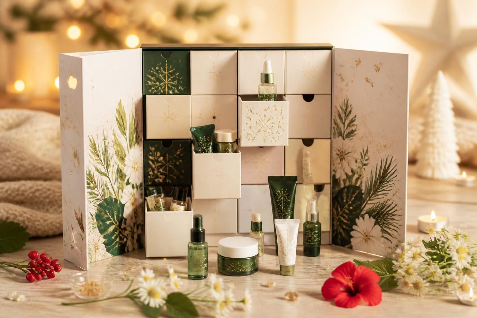 découvrez le calendrier de l'avent yves rocher premium : explorez les nouveautés exclusives et trouvez vos combinaisons gagnantes pour un noël inoubliable.