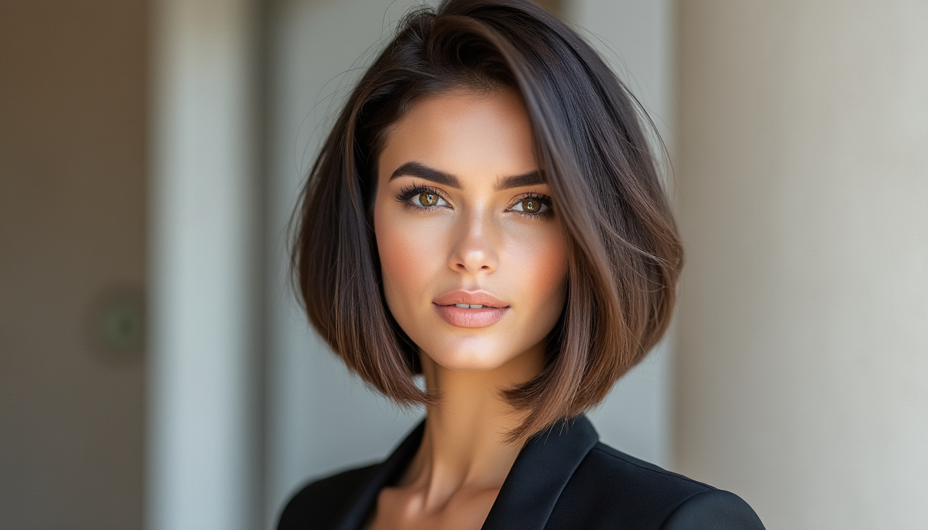 découvrez le carré plongeant mi-long, une coiffure moderne et élégante qui met en valeur toutes les morphologies avec style et sophistication.