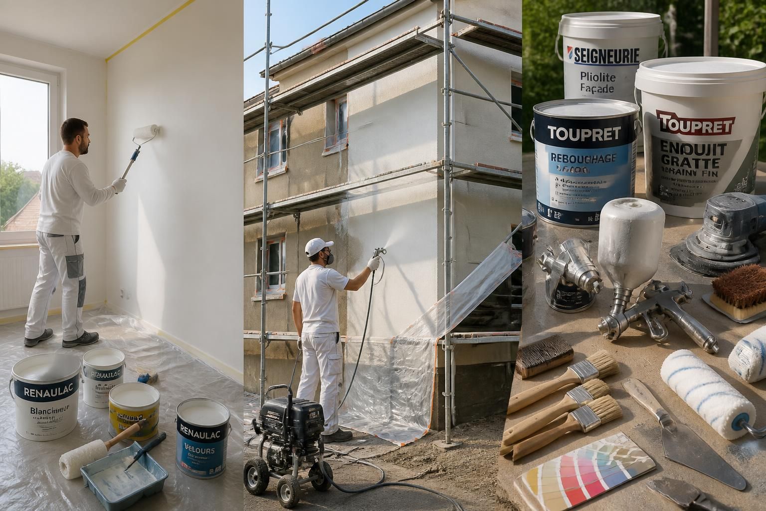 découvrez les techniques et produits essentiels pour la peinture de bâtiment : conseils pour intérieur, extérieur et ravalement afin d'assurer une finition parfaite et durable.