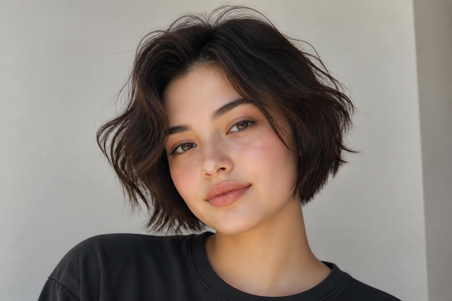 découvrez des idées modernes de coupes courtes pour jeunes femmes et adolescentes avec un visage rond, alliant style et fraîcheur pour un look tendance.