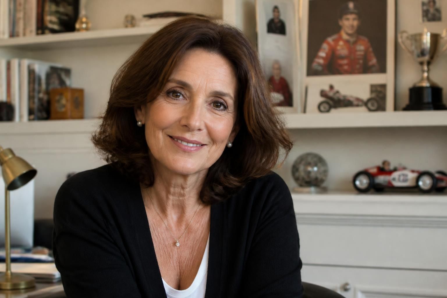 découvrez la biographie de bernadette cottin, ses photos inédites et sa relation avec le célèbre pilote alain prost.