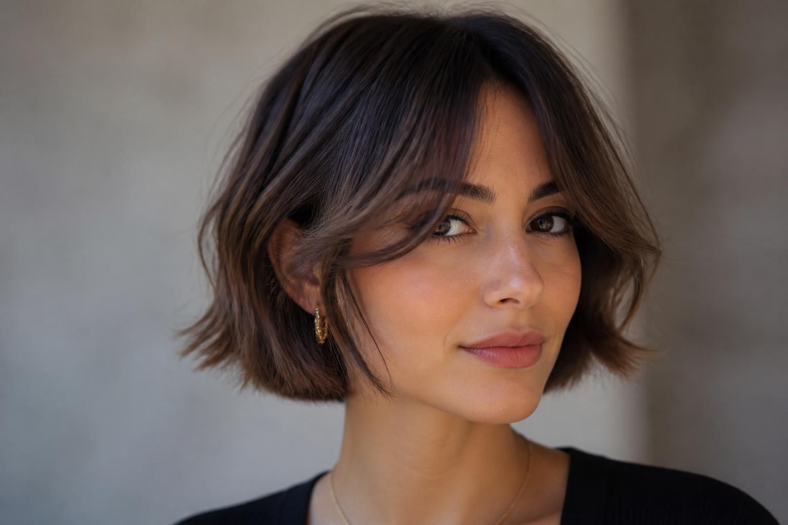 découvrez des idées stylées de coupe carré court avec frange rideau pour sublimer votre visage et révéler votre charme naturel.