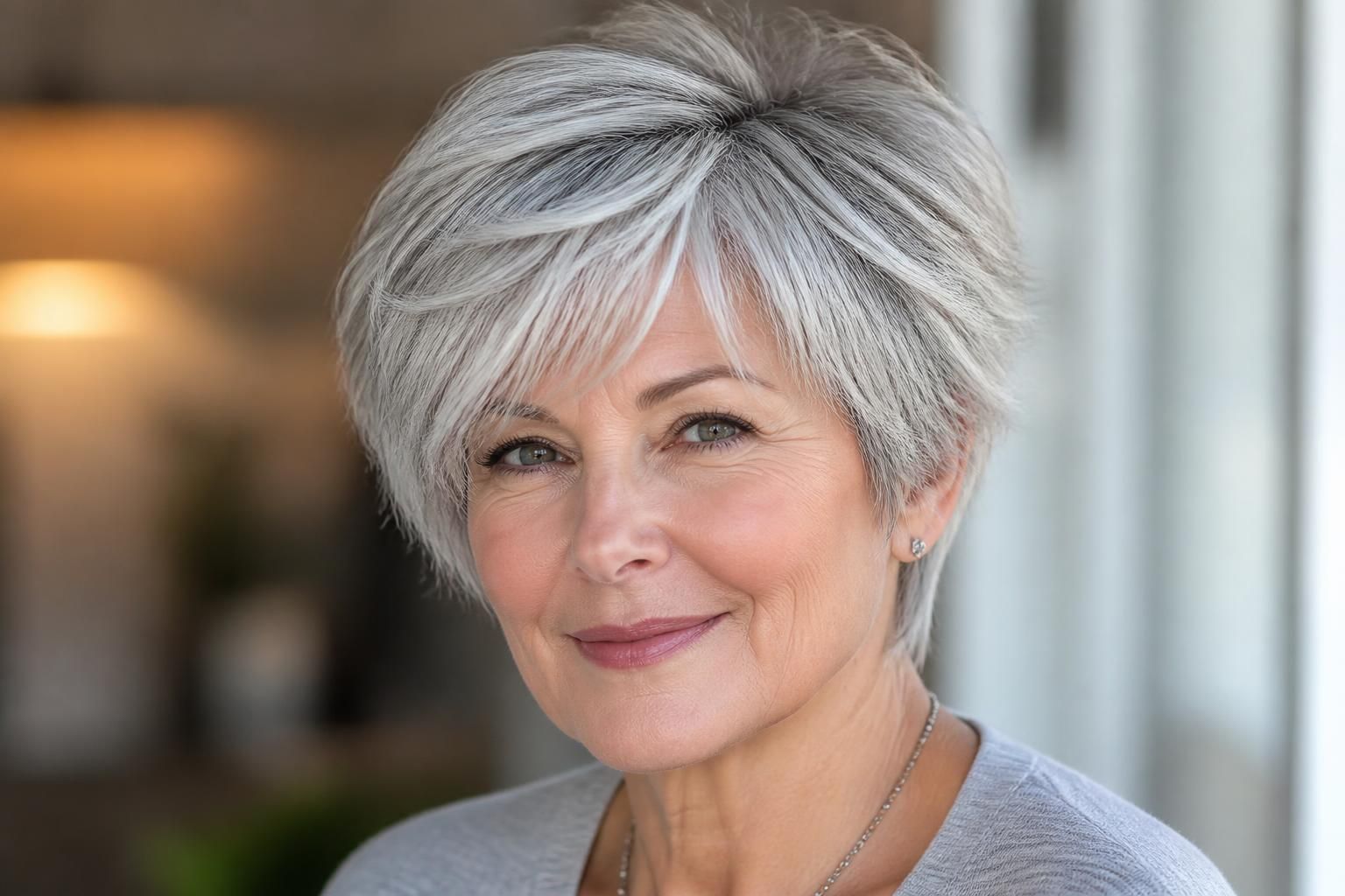 découvrez des idées de coupes de cheveux effilées et dégradées spécialement adaptées aux femmes de 50 à 60 ans pour un style élégant et moderne.