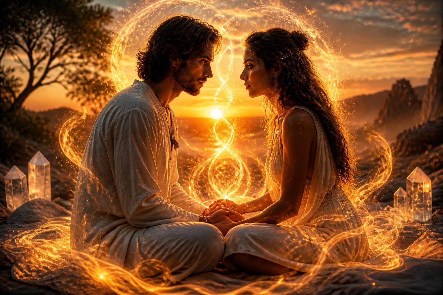 découvrez la définition des flammes jumelles et apprenez à reconnaître les signes qui indiquent la présence de votre âme sœur spirituelle.