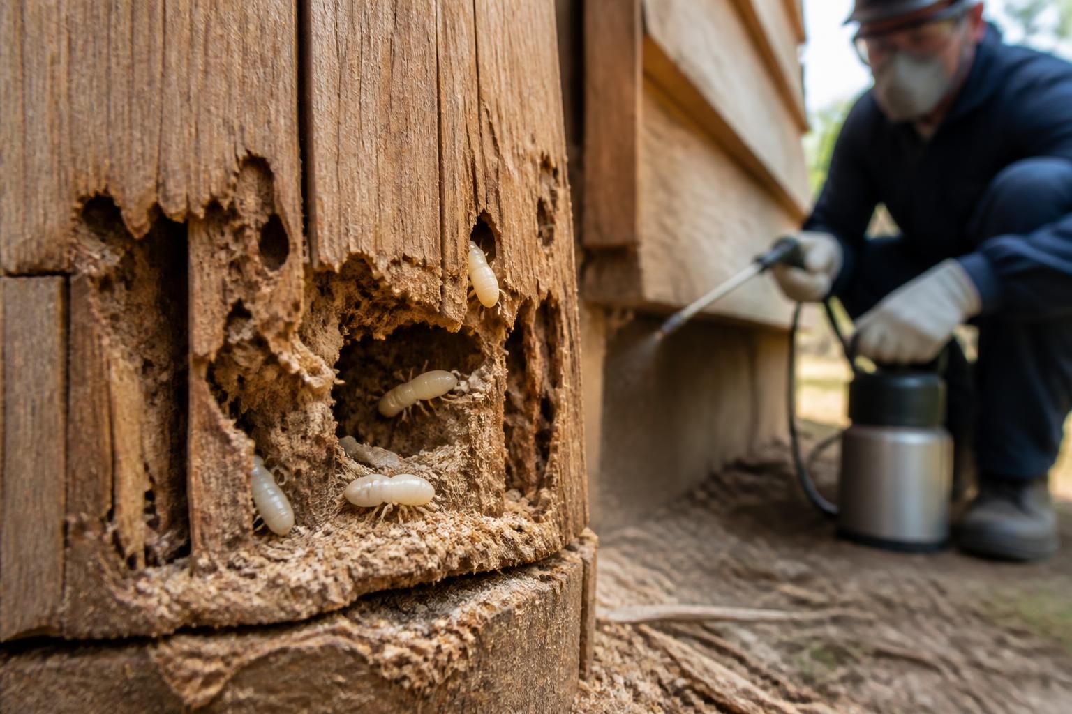découvrez comment identifier les termites dans le bois et les méthodes efficaces pour protéger et traiter votre maison ou vos meubles contre ces insectes destructeurs.