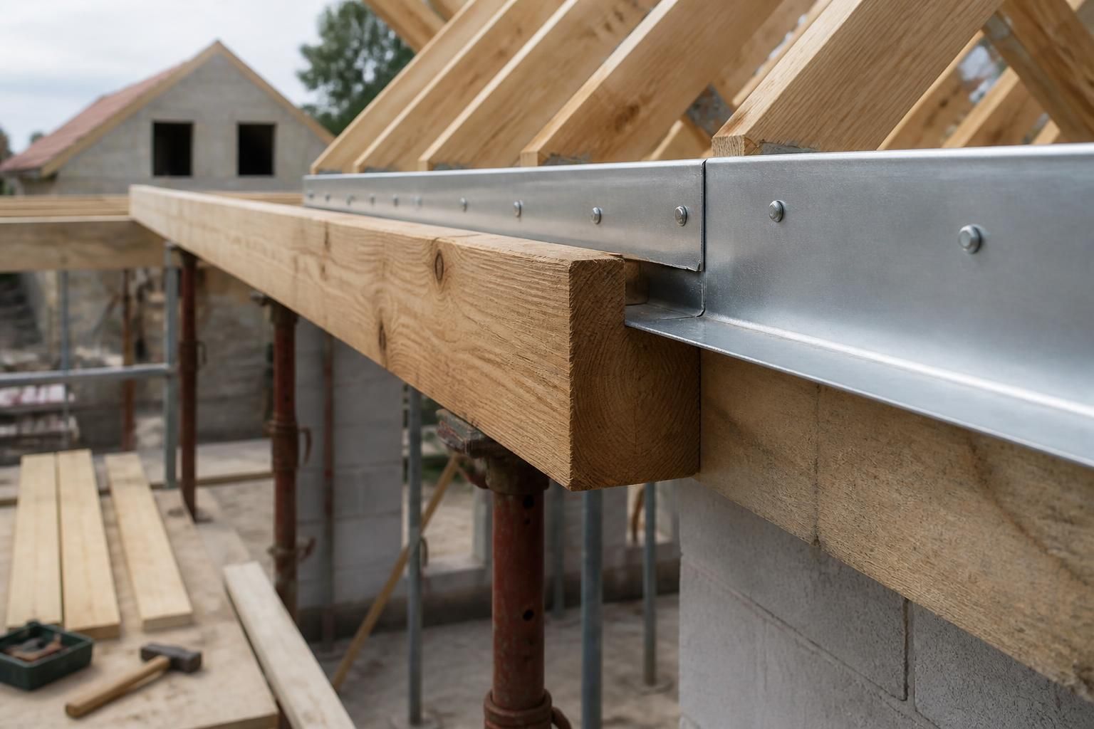 découvrez comment choisir entre une muralière en bois ou métallique pour votre charpente, avec les dimensions adaptées pour assurer solidité et durabilité à votre construction.