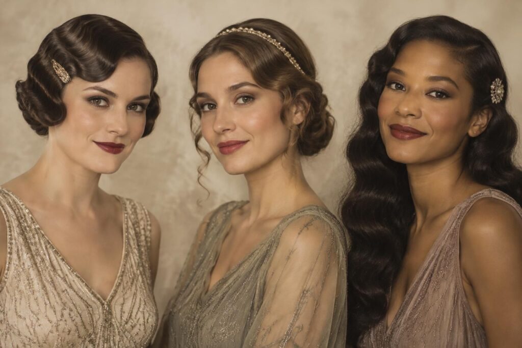 découvrez des idées faciles de coiffure années 20 pour cheveux courts, mi-longs ou longs : ondulations glamour, accessoires et looks rétro.