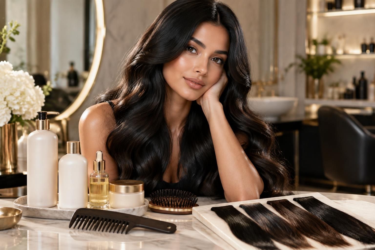 découvrez les nuances de cheveux noirs, les produits adaptés et nos conseils d’entretien pour préserver leur éclat et leur beauté.